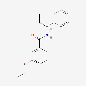 3-ethoxy-N-(1-phenylpropyl)benzamide