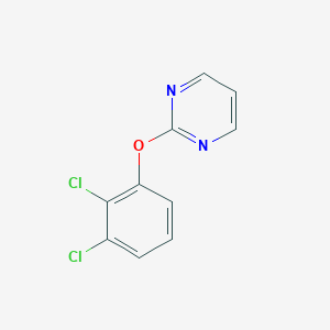 molecular formula C10H6Cl2N2O B427871 2,3-Dichlorophenyl 2-pyrimidinyl ether 