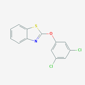 molecular formula C13H7Cl2NOS B427896 2-(3,5-Dichlorophenoxy)-1,3-benzothiazole 