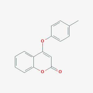 4-(4-methylphenoxy)-2H-chromen-2-one