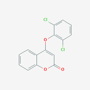 4-(2,6-dichlorophenoxy)-2H-chromen-2-one