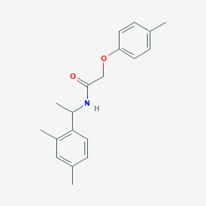 N-[1-(2,4-dimethylphenyl)ethyl]-2-(4-methylphenoxy)acetamide
