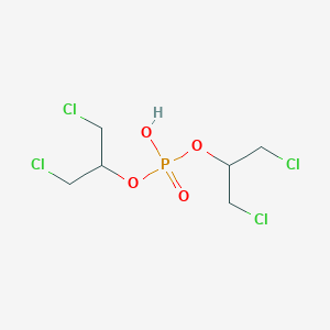 molecular formula C₆H₁₁Cl₄O₄P B042792 双(1,3-二氯-2-丙基)磷酸酯 CAS No. 72236-72-7