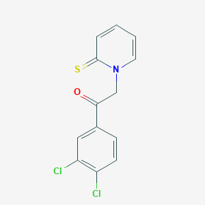 1-(3,4-dichlorophenyl)-2-(2-thioxo-1(2H)-pyridinyl)ethanone