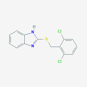 2-[(2,6-dichlorobenzyl)sulfanyl]-1H-benzimidazole