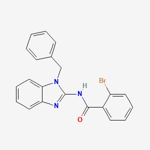 N-(1-benzyl-1H-benzimidazol-2-yl)-2-bromobenzamide