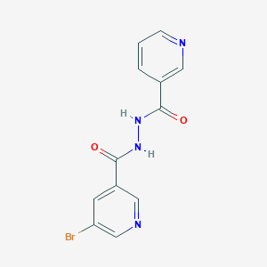 5-bromo-N'-(3-pyridinylcarbonyl)nicotinohydrazide