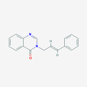molecular formula C17H14N2O B427980 3-cinnamyl-4(3H)-quinazolinone 