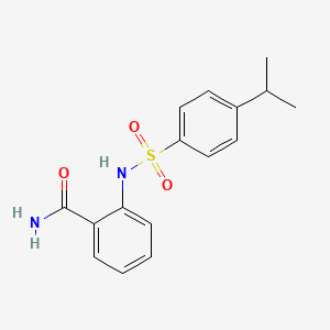 2-{[(4-isopropylphenyl)sulfonyl]amino}benzamide