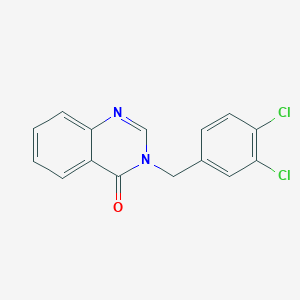 3-[(3,4-Dichlorophenyl)methyl]quinazolin-4-one