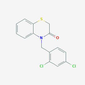 4-(2,4-dichlorobenzyl)-2H-1,4-benzothiazin-3(4H)-one