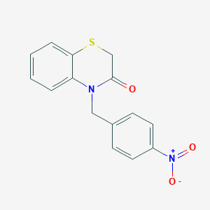 4-{4-nitrobenzyl}-2H-1,4-benzothiazin-3(4H)-one