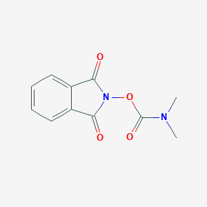 molecular formula C11H10N2O4 B428003 2-{[(dimethylamino)carbonyl]oxy}-1H-isoindole-1,3(2H)-dione 