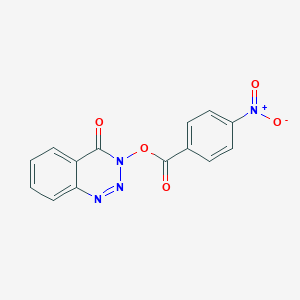 (4-Oxo-1,2,3-benzotriazin-3-yl) 4-nitrobenzoate