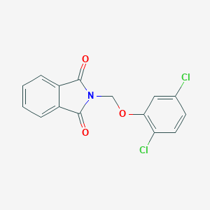 molecular formula C15H9Cl2NO3 B428007 2-[(2,5-dichlorophenoxy)methyl]-1H-isoindole-1,3(2H)-dione 