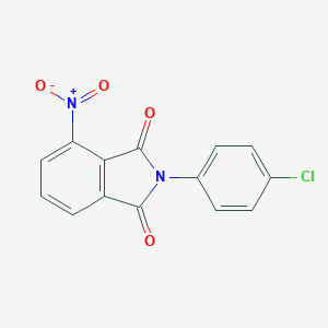 molecular formula C14H7ClN2O4 B428021 2-(4-chlorophenyl)-4-nitro-1H-isoindole-1,3(2H)-dione CAS No. 53555-03-6