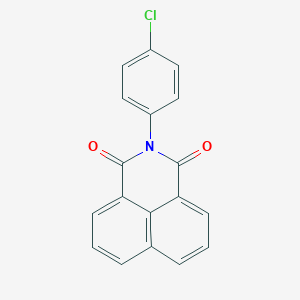 molecular formula C18H10ClNO2 B428032 2-(4-Chloro-phenyl)-benzo[de]isoquinoline-1,3-dione CAS No. 5302-19-2