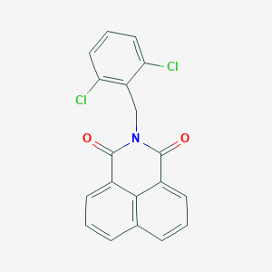 molecular formula C19H11Cl2NO2 B428034 2-(2,6-dichlorobenzyl)-1H-benzo[de]isoquinoline-1,3(2H)-dione 