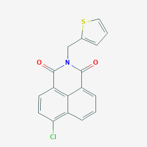 6-chloro-2-(2-thienylmethyl)-1H-benzo[de]isoquinoline-1,3(2H)-dione