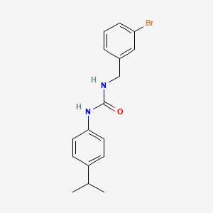 molecular formula C17H19BrN2O B4280862 N-(3-bromobenzyl)-N'-(4-isopropylphenyl)urea 