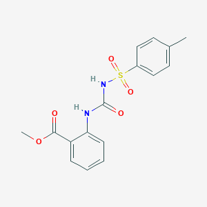Methyl 2-[({[(4-methylphenyl)sulfonyl]amino}carbonyl)amino]benzoate