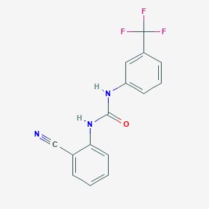 1-(2-Cyanophenyl)-3-[3-(trifluoromethyl)phenyl]urea