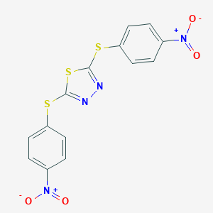 2,5-Bis({4-nitrophenyl}sulfanyl)-1,3,4-thiadiazole