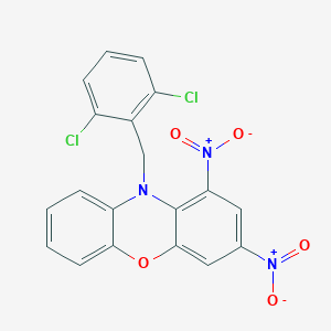 10-(2,6-dichlorobenzyl)-1,3-bisnitro-10H-phenoxazine