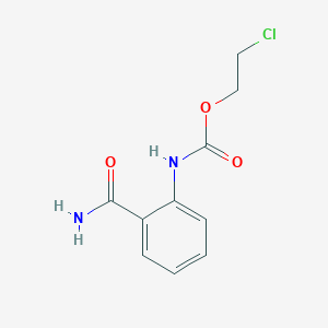 2-Chloroethyl 2-(aminocarbonyl)phenylcarbamate