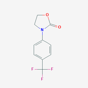 3-[4-(Trifluoromethyl)phenyl]-1,3-oxazolidin-2-one