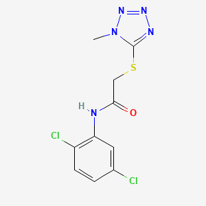 N-(2,5-dichlorophenyl)-2-[(1-methyl-1H-tetrazol-5-yl)thio]acetamide