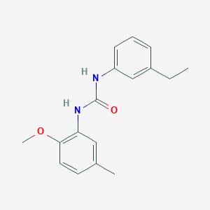 N-(3-ethylphenyl)-N'-(2-methoxy-5-methylphenyl)urea