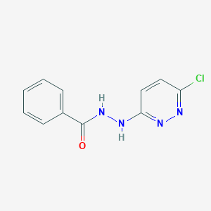 N'-(6-chloropyridazin-3-yl)benzohydrazide