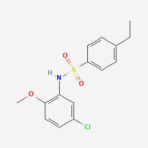 N-(5-chloro-2-methoxyphenyl)-4-ethylbenzenesulfonamide