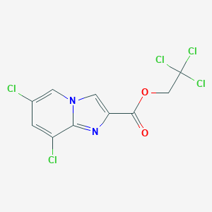 2,2,2-Trichloroethyl 6,8-dichloroimidazo[1,2-a]pyridine-2-carboxylate