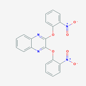 2,3-Bis{2-nitrophenoxy}quinoxaline