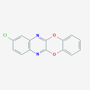 molecular formula C14H7ClN2O2 B428266 8-Chloro[1,4]benzodioxino[2,3-b]quinoxaline 