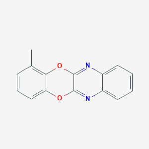 molecular formula C15H10N2O2 B428268 1-Methyl[1,4]benzodioxino[2,3-b]quinoxaline 