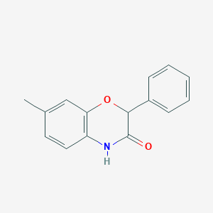 7-methyl-2-phenyl-4H-benzo[1,4]oxazin-3-one