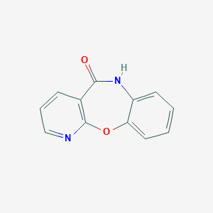molecular formula C12H8N2O2 B428298 pyrido[2,3-b][1,5]benzoxazepin-5(6H)-one CAS No. 10189-46-5