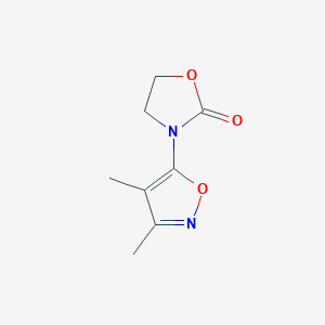 3-(3,4-Dimethylisoxazol-5-yl)-1,3-oxazolidin-2-one