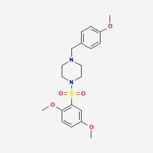 1-[(2,5-dimethoxyphenyl)sulfonyl]-4-(4-methoxybenzyl)piperazine