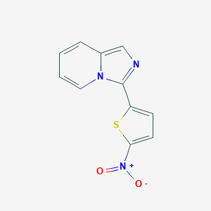 3-{5-Nitro-2-thienyl}imidazo[1,5-a]pyridine