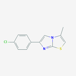 6-(4-Chlorophenyl)-3-methylimidazo[2,1-b][1,3]thiazole