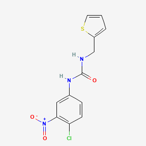 N-(4-chloro-3-nitrophenyl)-N'-(2-thienylmethyl)urea