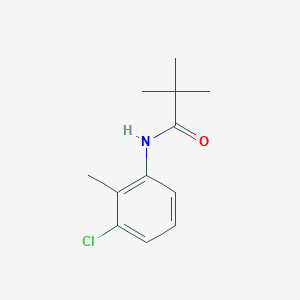 N-(3-chloro-2-methylphenyl)-2,2-dimethylpropanamide