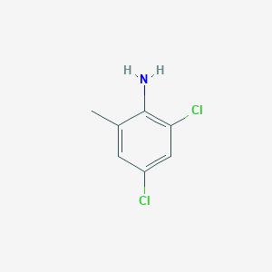 molecular formula C7H7Cl2N B042851 2,4-二氯-6-甲基苯胺 CAS No. 30273-00-8