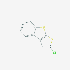 molecular formula C10H5ClS2 B428556 2-Chlorothieno[2,3-b][1]benzothiophene 