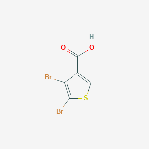 molecular formula C5H2Br2O2S B428572 4,5-二溴噻吩-3-羧酸 CAS No. 101079-66-7