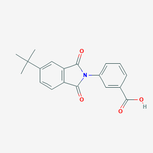 3-(5-tert-butyl-1,3-dioxo-1,3-dihydro-2H-isoindol-2-yl)benzoic acid